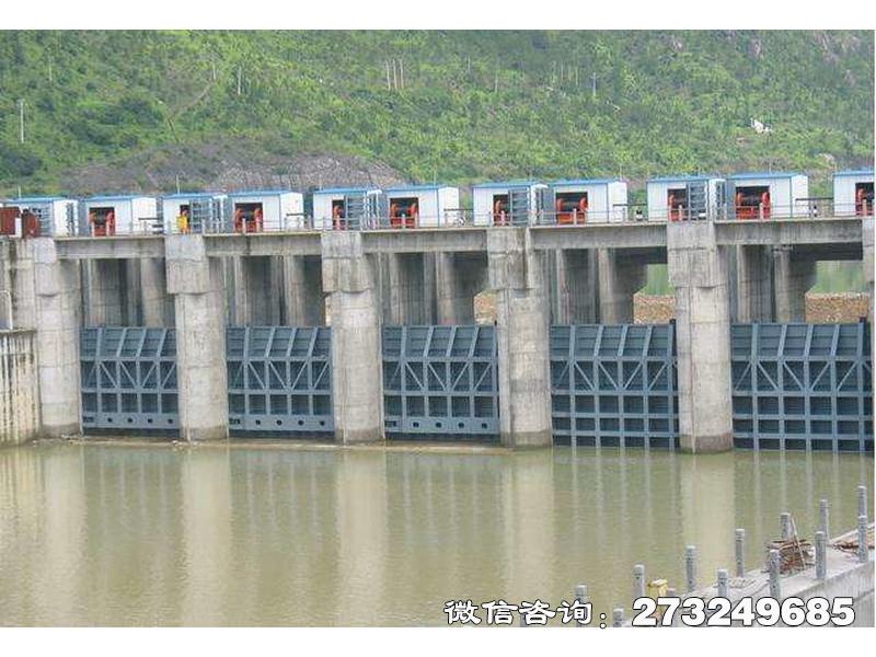 西峡县拦水大坝闸门