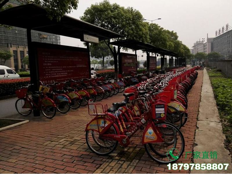 泸州共享自行车智能停车棚