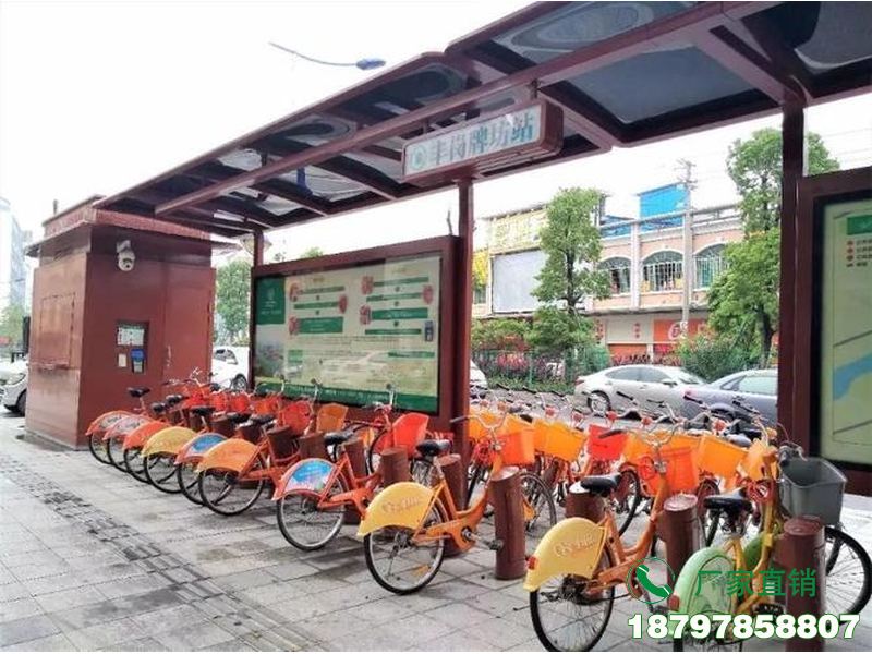 广元公共自行车停放亭