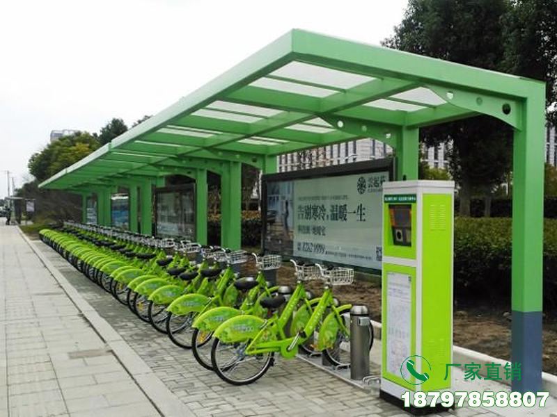 平桥城市共享自行车服务亭